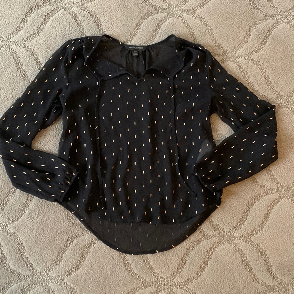 Banana Republic XXSP sheer top